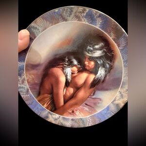 Bradford Exchange Decorative SOULMATE 346A Plate 84-B10-249.8 Bradex #